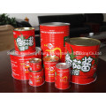 400g 22-24% de pasta de tomate enlatada